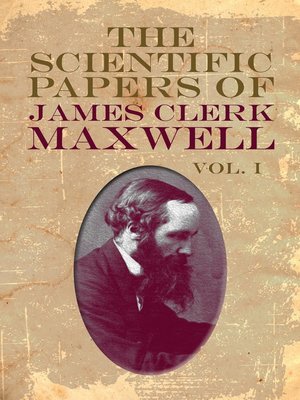 cover image of The Scientific Papers of James Clerk Maxwell